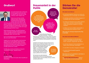 Frau.Macht.Demokratie Montoring-Programm 2024-2025 1 © Nds. Ministerium für Soziales, Arbeit, Gesundheit und Gleichstellung